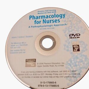 Prentice Hall Nursing Pharmacology For Nurses DVD ROM Second Edition